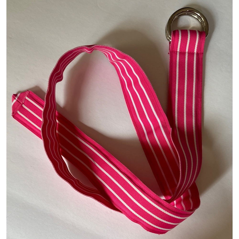 Molly B Martini Cocktail Belt Made in Massachusetts, Hot Pink And‎ White  38"
